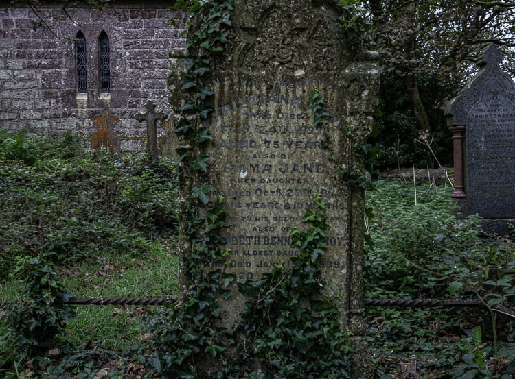 West Penwith, Cornwall, Pendeen churchyard, a Trojan landscape, Geoffrey Billett Photography, Sannyassa.co.uk