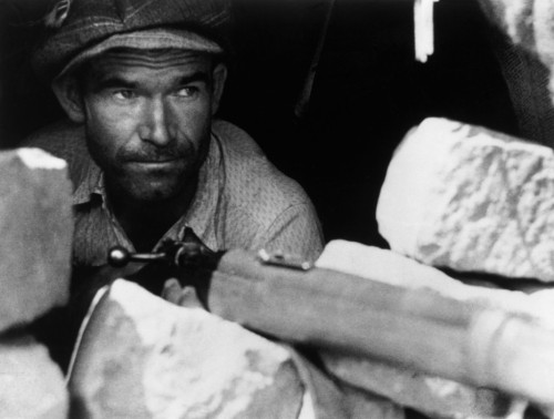 SPAIN. Spanish Civil War (1936-9)
Catalonia. Near Barcelona. August, 1936.
Republican soldier.The Spanish Civil War broke out in 1936, when part of the Spanish army rebelled against the Second Republic, a democratic government elected in 1931. It gained international dimensions when Fascist Germany and Italy began supporting the military uprising, led by General Franco, with weapons and soldiers. The USSR helped the Republic, and a significant contingent of volunteers joined the International Brigades and fought for the Republic. The conflict became the symbol of a larger conflict between Fascists and Communists. The war ended in 1939 with Franco's victory over the Republicans.