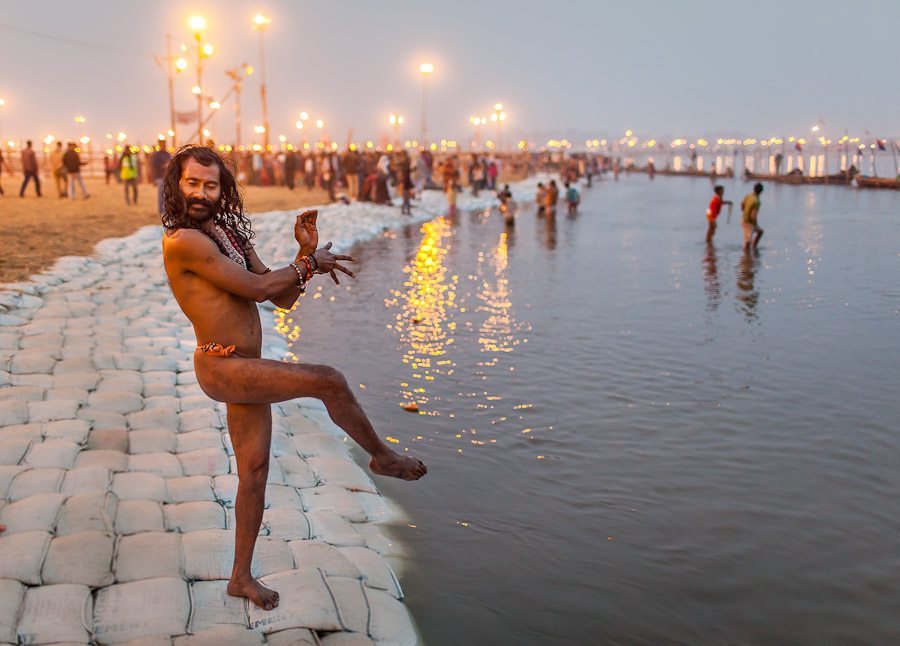 Yoga at Dawn,  Maha Kumbh Mela 2013