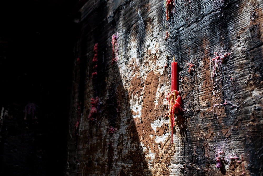 It is the moan,  Almost extinct,  Of a saint….