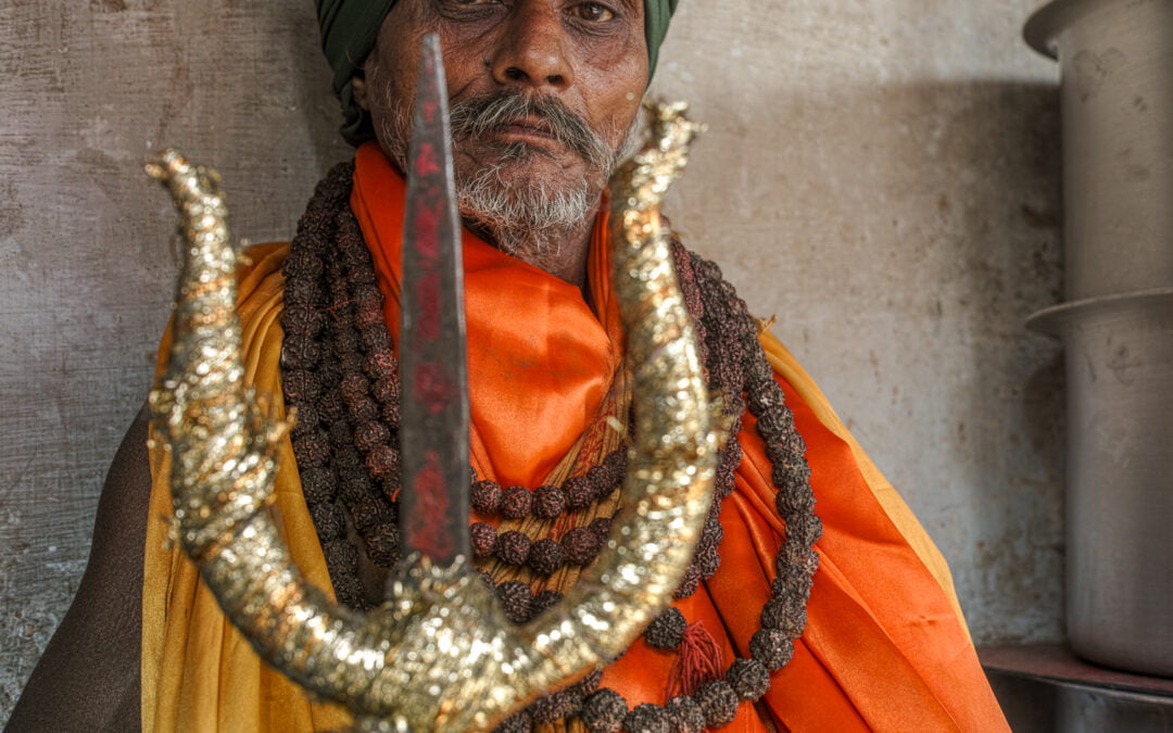 Aged Little Sadhu : Samsara in Motion
